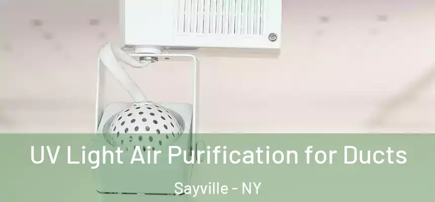  UV Light Air Purification for Ducts Sayville - NY